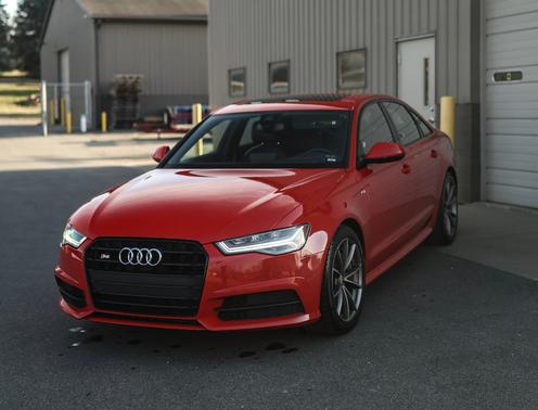Red 2016 Audi S6 4.0T