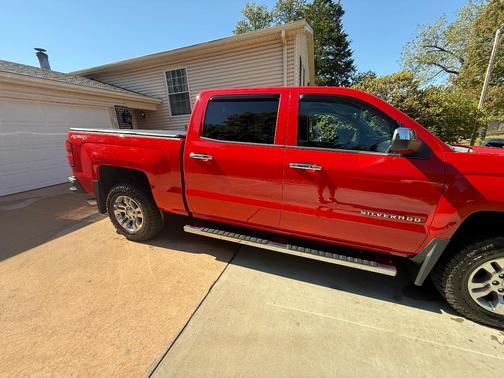 Red 2014 Chevrolet Silverado 1500 1LT