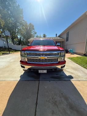 Red 2014 Chevrolet Silverado 1500 1LT