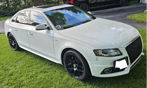 White 2012 Audi A4 2.0T Premium Plus quattro