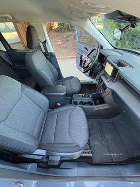 Blue 2024 Ford Maverick XLT