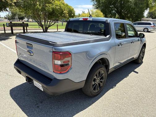 Blue 2024 Ford Maverick XLT