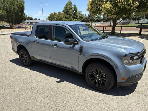 Blue 2024 Ford Maverick XLT