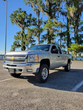 Silver 2012 Chevrolet Silverado 1500 LT
