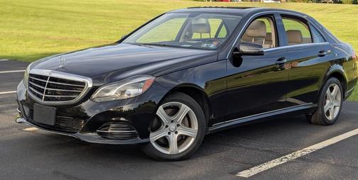 Black 2014 Mercedes-Benz E-Class E 350 4MATIC