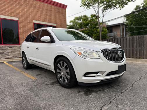 White 2017 Buick Enclave Premium