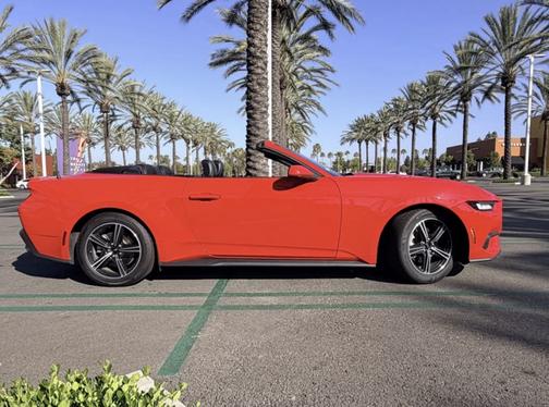 Red 2024 Ford Mustang EcoBoost Premium
