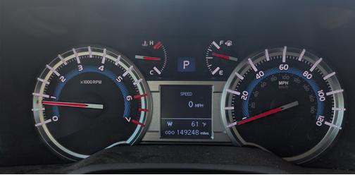 Red 2014 Toyota 4Runner SR5