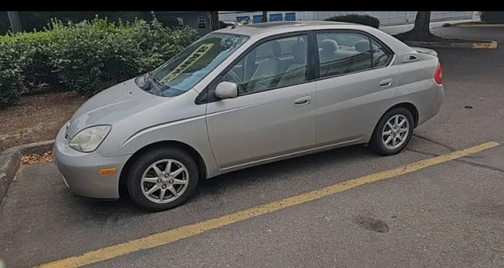 Beige 2001 Toyota Prius Base