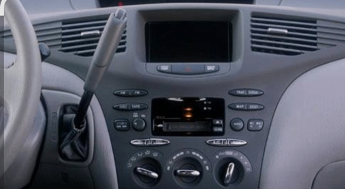 Beige 2001 Toyota Prius Base