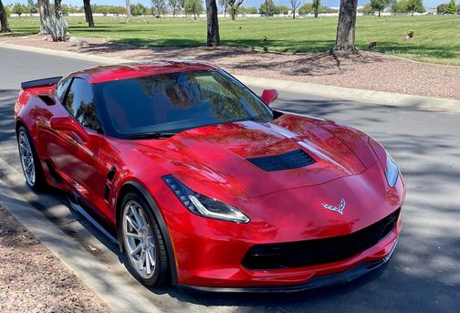 Red 2019 Chevrolet Corvette Grand Sport