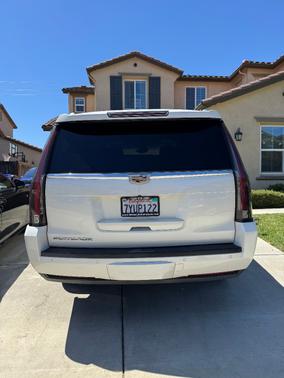 White 2015 Cadillac Escalade ESV Luxury