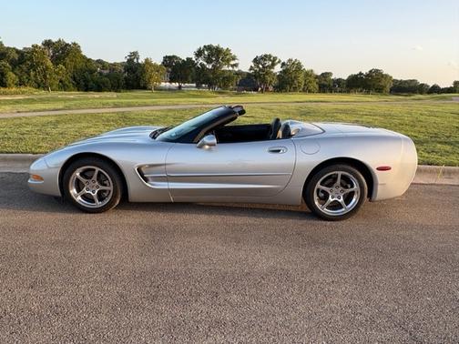 Silver 2004 Chevrolet Corvette Base