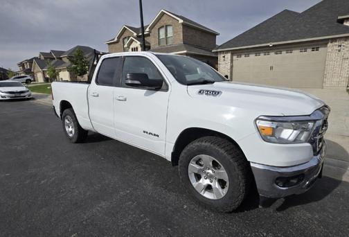 White 2022 RAM 1500 Big Horn