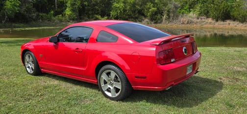 Red 2006 Ford Mustang GT
