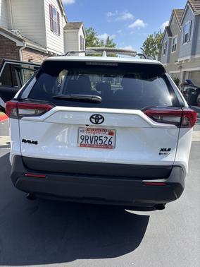White 2025 Toyota RAV4 Hybrid XLE