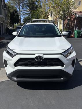 White 2025 Toyota RAV4 Hybrid XLE