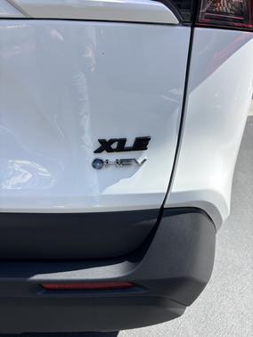 White 2025 Toyota RAV4 Hybrid XLE