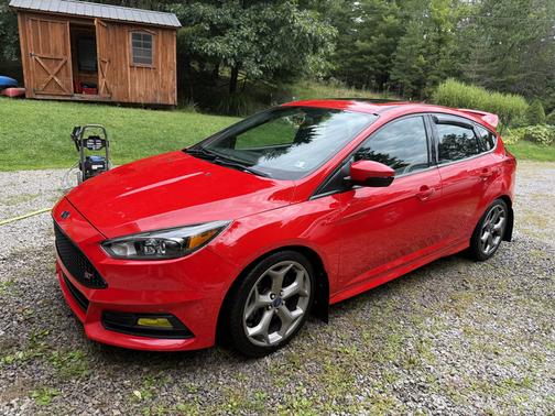 Red 2017 Ford Focus ST Base