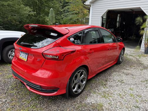 Red 2017 Ford Focus ST Base