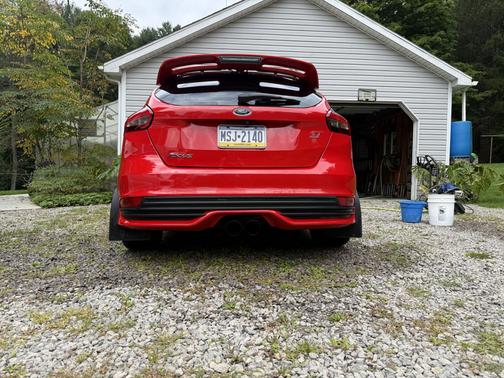 Red 2017 Ford Focus ST Base