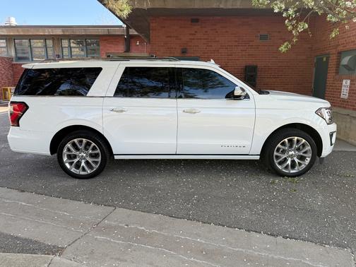 White 2020 Ford Expedition Max Platinum