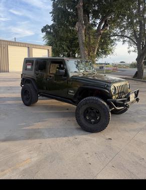 Green 2007 Jeep Wrangler Unlimited Sahara