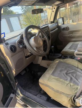 Green 2007 Jeep Wrangler Unlimited Sahara