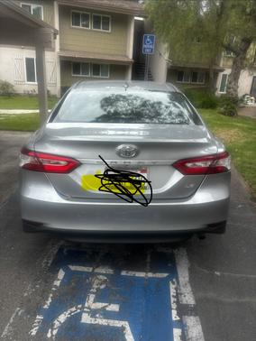 Silver 2020 Toyota Camry LE