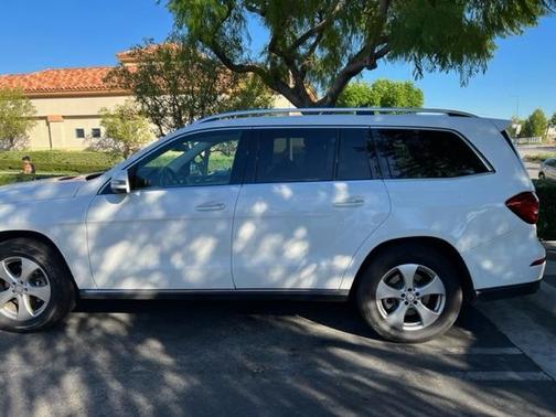 White 2017 Mercedes-Benz GLS 450 4MATIC