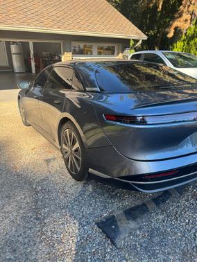 Gray 2024 Lucid Air Touring