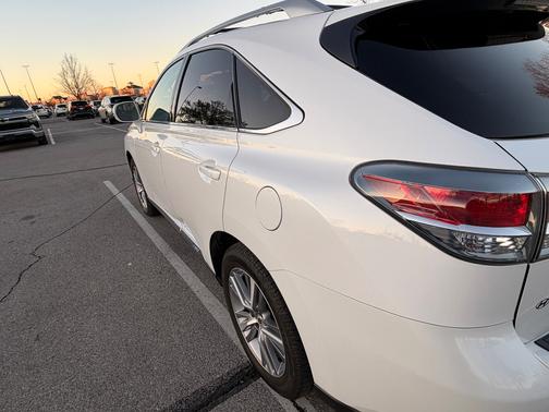 White 2015 Lexus RX 450h Base