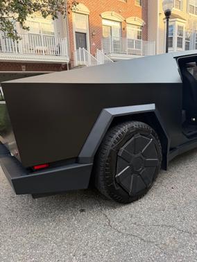 Black 2024 Tesla Cybertruck Cyberbeast