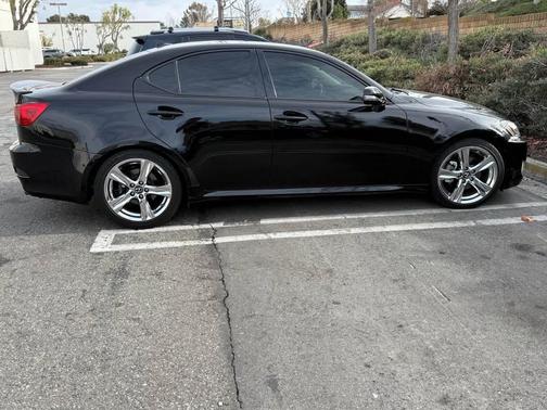 Black 2010 Lexus IS 250 Base