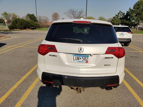 White 2008 Acura MDX Technology