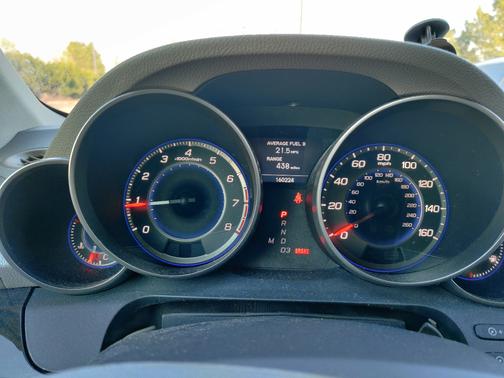 White 2008 Acura MDX Technology