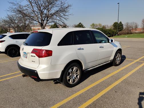 White 2008 Acura MDX Technology
