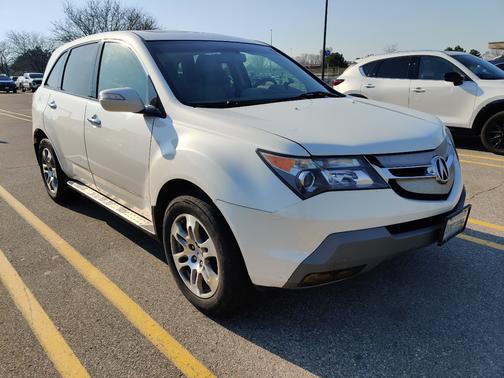 White 2008 Acura MDX Technology