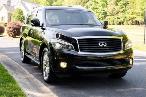 Black 2012 INFINITI QX56 Base