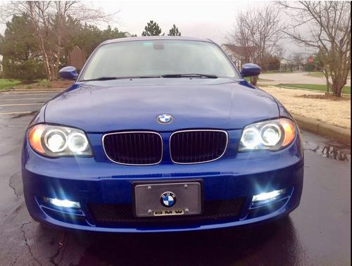 Blue 2009 BMW 128 i