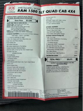 2006 Dodge Ram 1500 SLT Quad Cab
