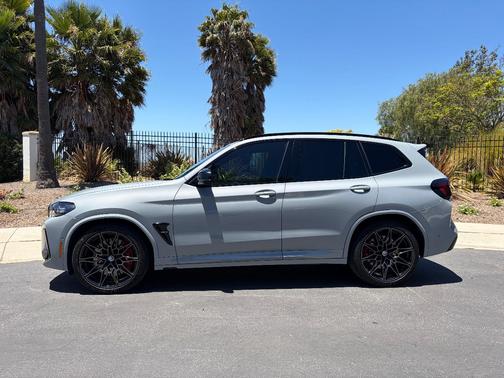 Gray 2022 BMW X3 M AWD