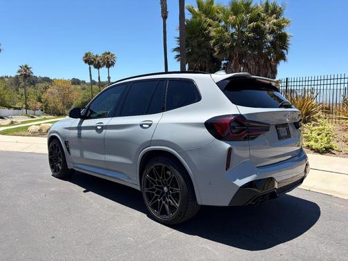Gray 2022 BMW X3 M AWD
