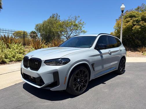Gray 2022 BMW X3 M AWD