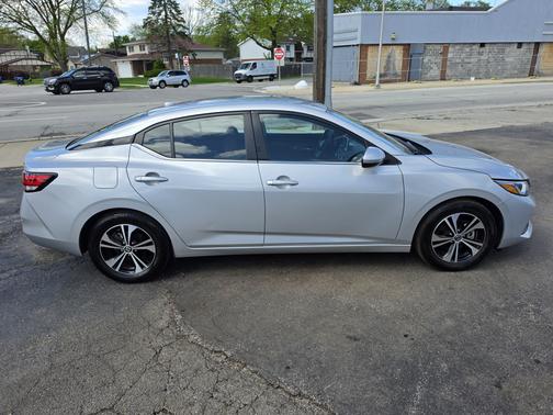 Silver 2023 Nissan Sentra SV