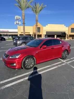 Red 2008 Lexus IS-F Base