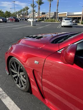 Red 2008 Lexus IS-F Base