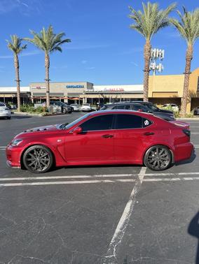 Red 2008 Lexus IS-F Base
