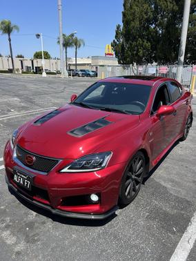 Red 2008 Lexus IS-F Base