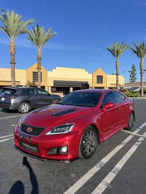 Red 2008 Lexus IS-F Base